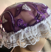 Load image into Gallery viewer, Dark Purple And White