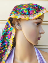 Load image into Gallery viewer, LUXE! Black Colorful And MULTI Trim